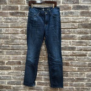 Seven for all Mankind mens jeans. Waist 31”.
Inseam 30”.
